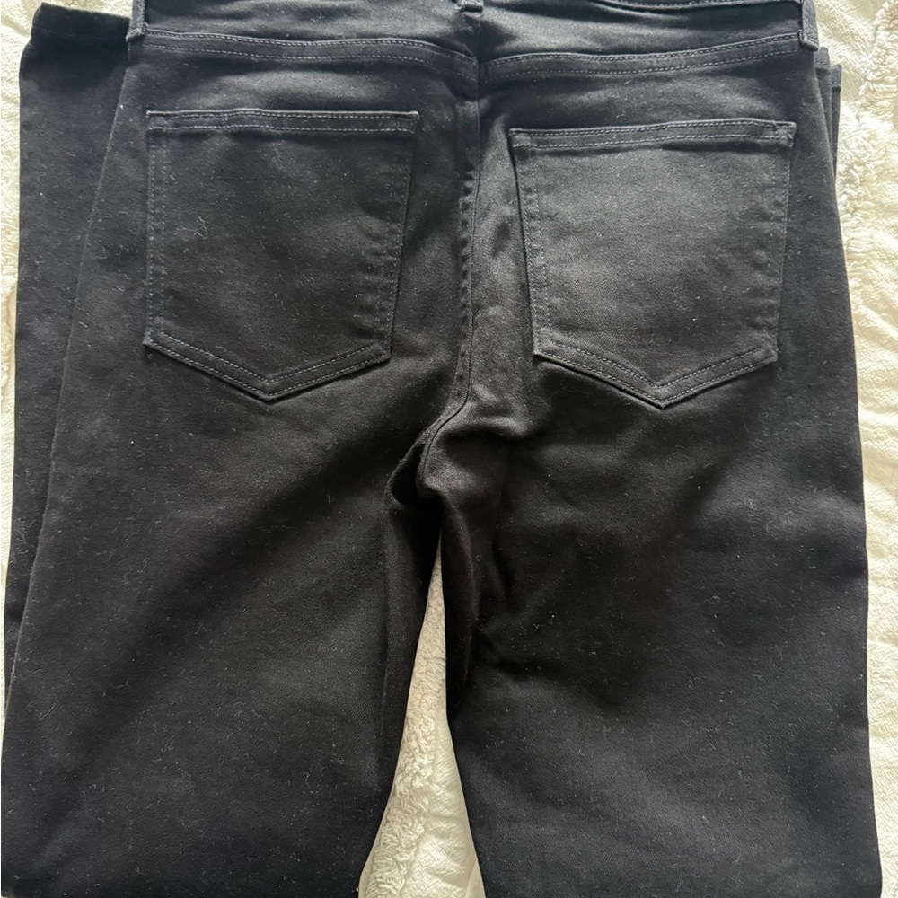 Veronica Beard Beverly Flare Black Jeans - Picture 5 of 7